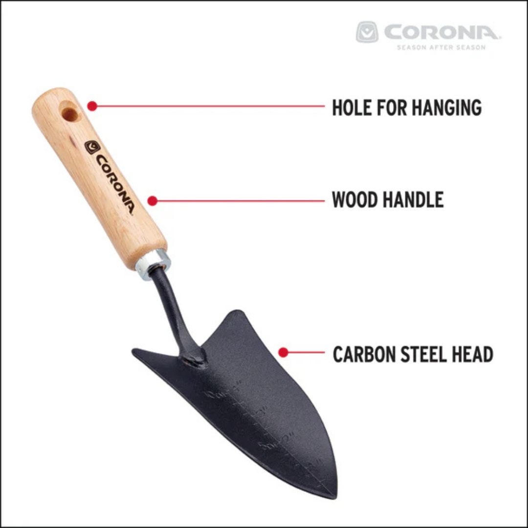 Wooden Handle Transplanter – Corona